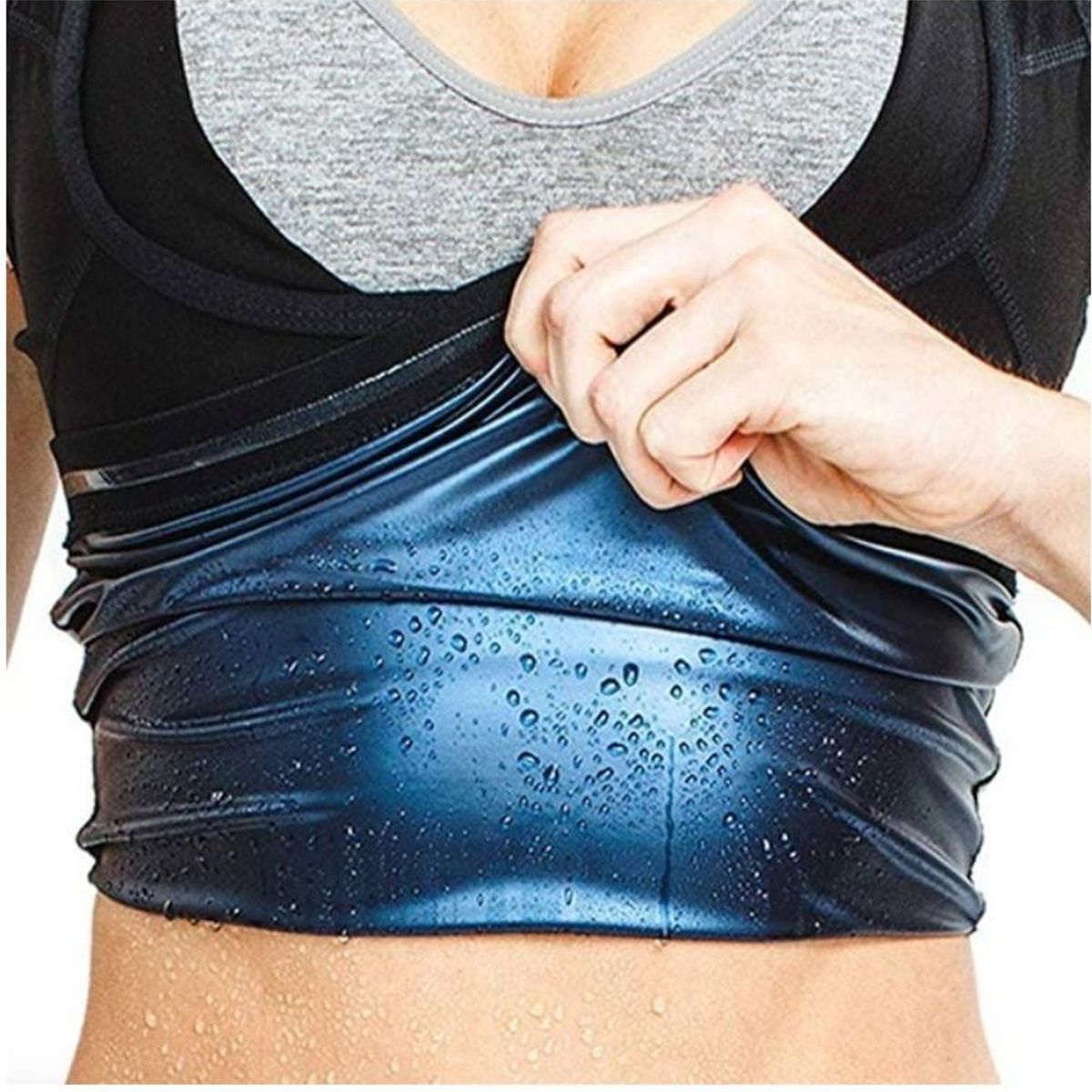 GENERICO - Camiseta Mujer Termo Activa Quema Grasa Corporal XXL XXXL