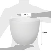 Macetero Plastico 30CM Color Blanco