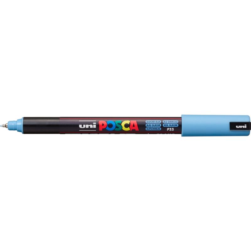 MITSUBISHI - Lapiz Posca Pc-1mr Azul Glaciar Punta Fina 07mm