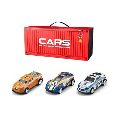 Imagen 2 del producto Paquete 48 Autos Pequeños Con Container Para Niños