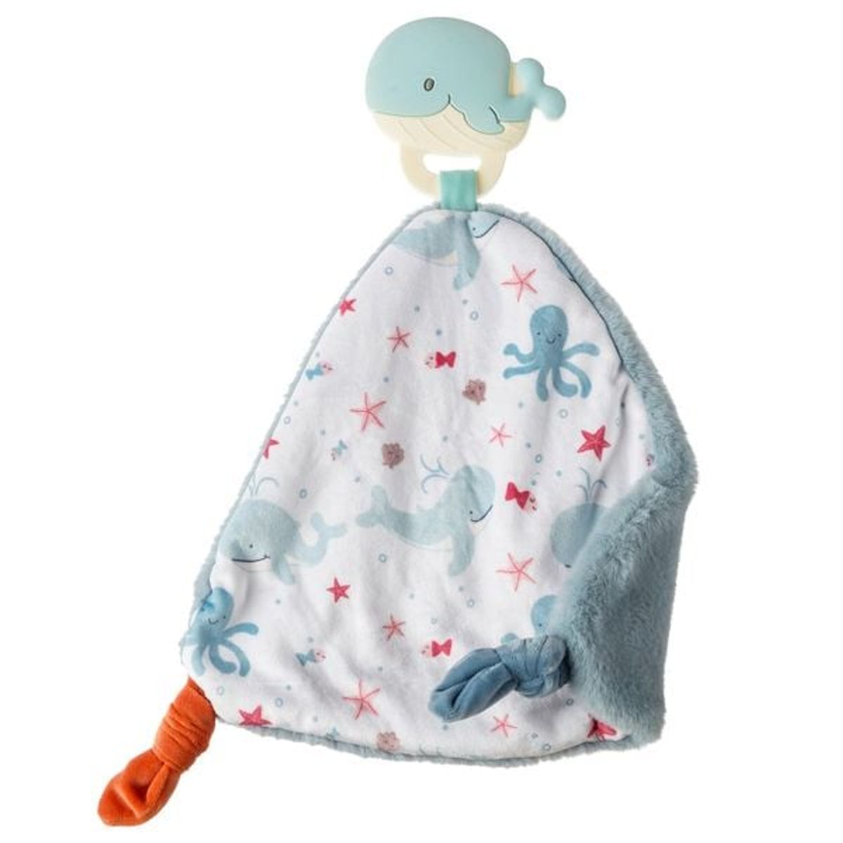 GENERICO - TUTO BEBE MANTA APEGO CON MODEDOR DE SILICONA BALLENA