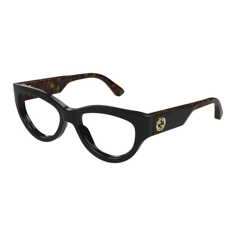 GUCCI - Lentes Ópticos Negro Gucci.