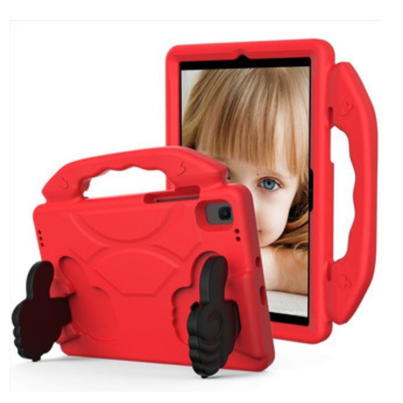 GENERICO - Carcasa Niños Anti-golpes Para Tablet Lenovo M9 Tb310 Rojo