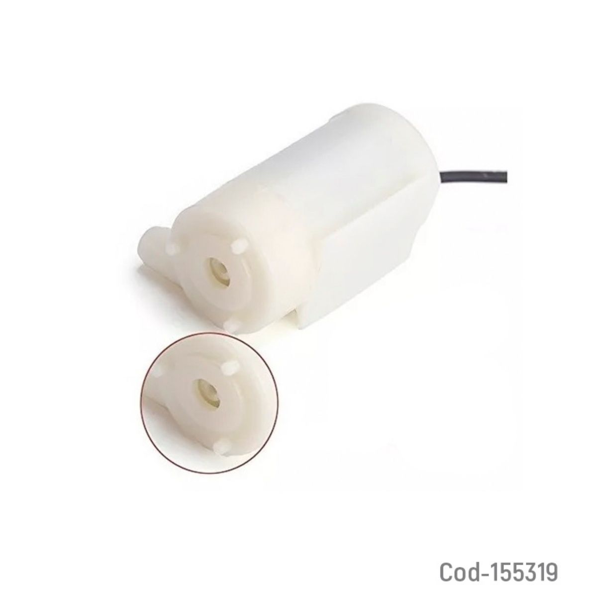 GENERICO - MINI BOMBA DE AGUA SUMERGIBLE 120HORA 25-6 VOLT ARDUINO