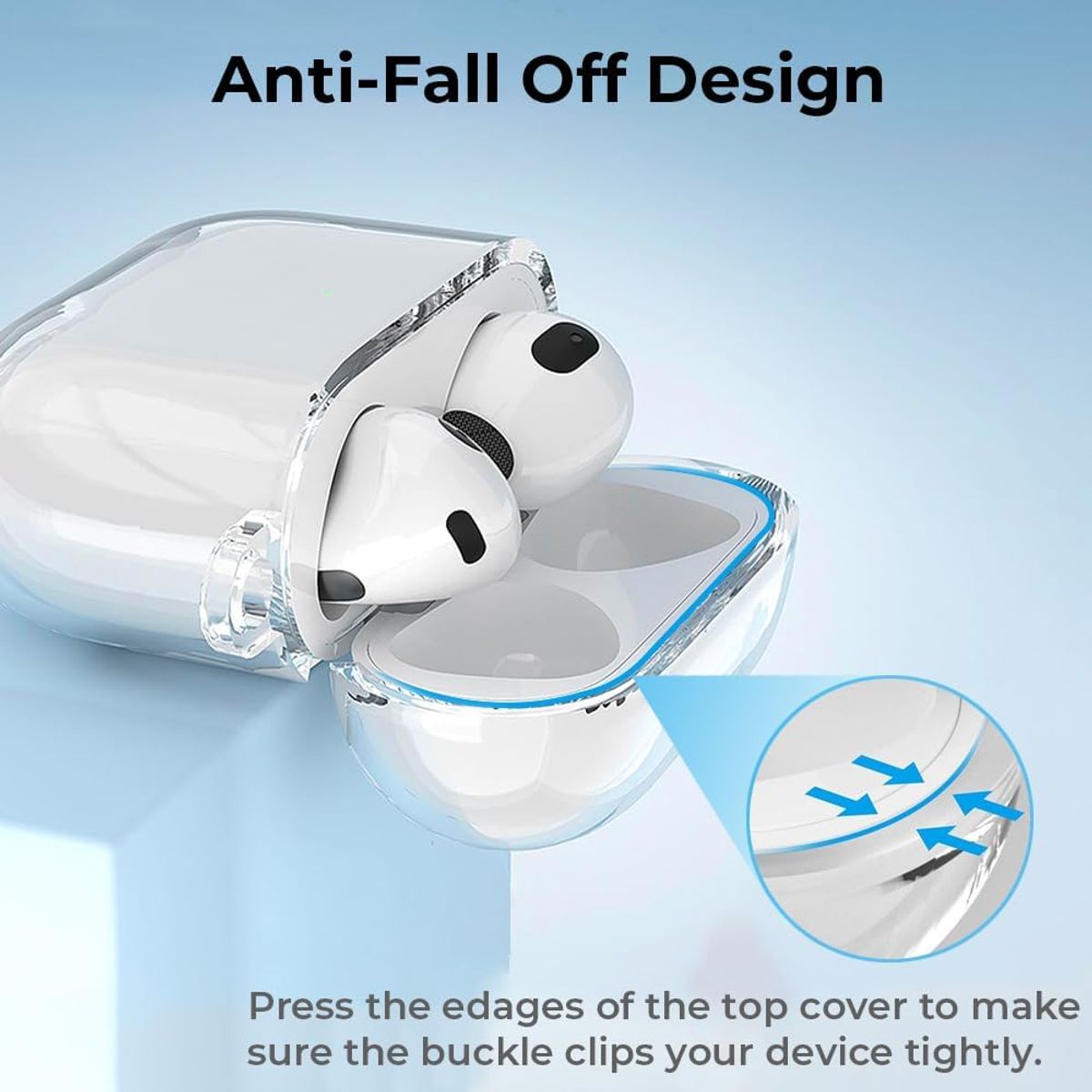 GENERICO - Carcasa Funda Tpu Silicona Para AirPods 4