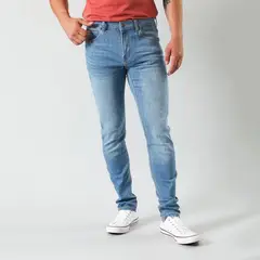 LEE - Jeans Malone Skinny Tiro Medio Azul Medio