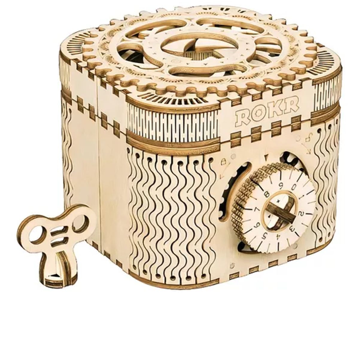 GENERICO - Caja De Tesoro Mecanismo Puzzle 3d De Madera Robotime