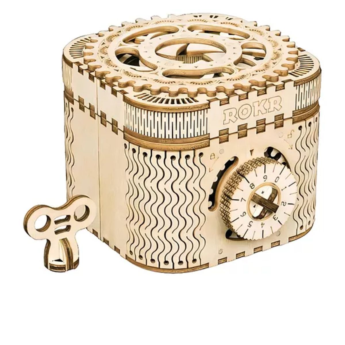 GENERICO - Caja De Tesoro Mecanismo Puzzle 3d De Madera Robotime