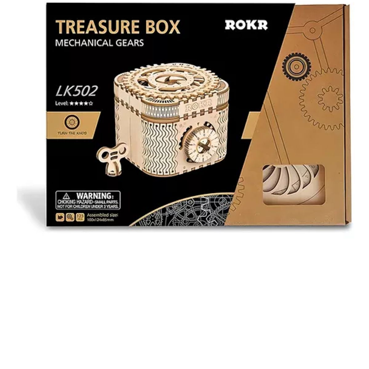 GENERICO - Caja De Tesoro Mecanismo Puzzle 3d De Madera Robotime