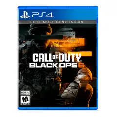 PLAYSTATION - Call of Duty Black Ops 6 - PS4