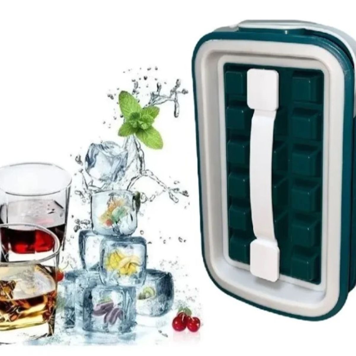 GENERICO - Hielera Cuadrada Ice Portátil Plegable