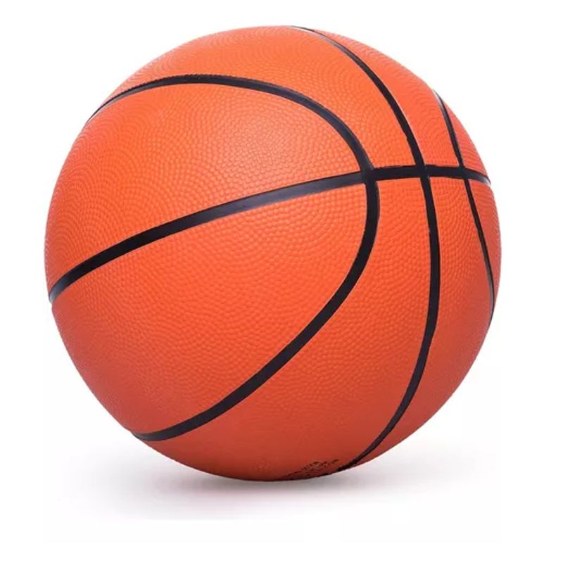 GENERICO - Balón Basketball Caucho Tamaño 7 Color Rojo