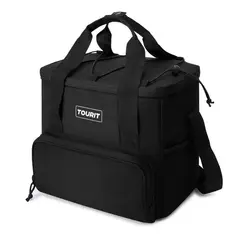 TOURIT - Cooler Bag refrigerador aislado portátil de 14L Negro