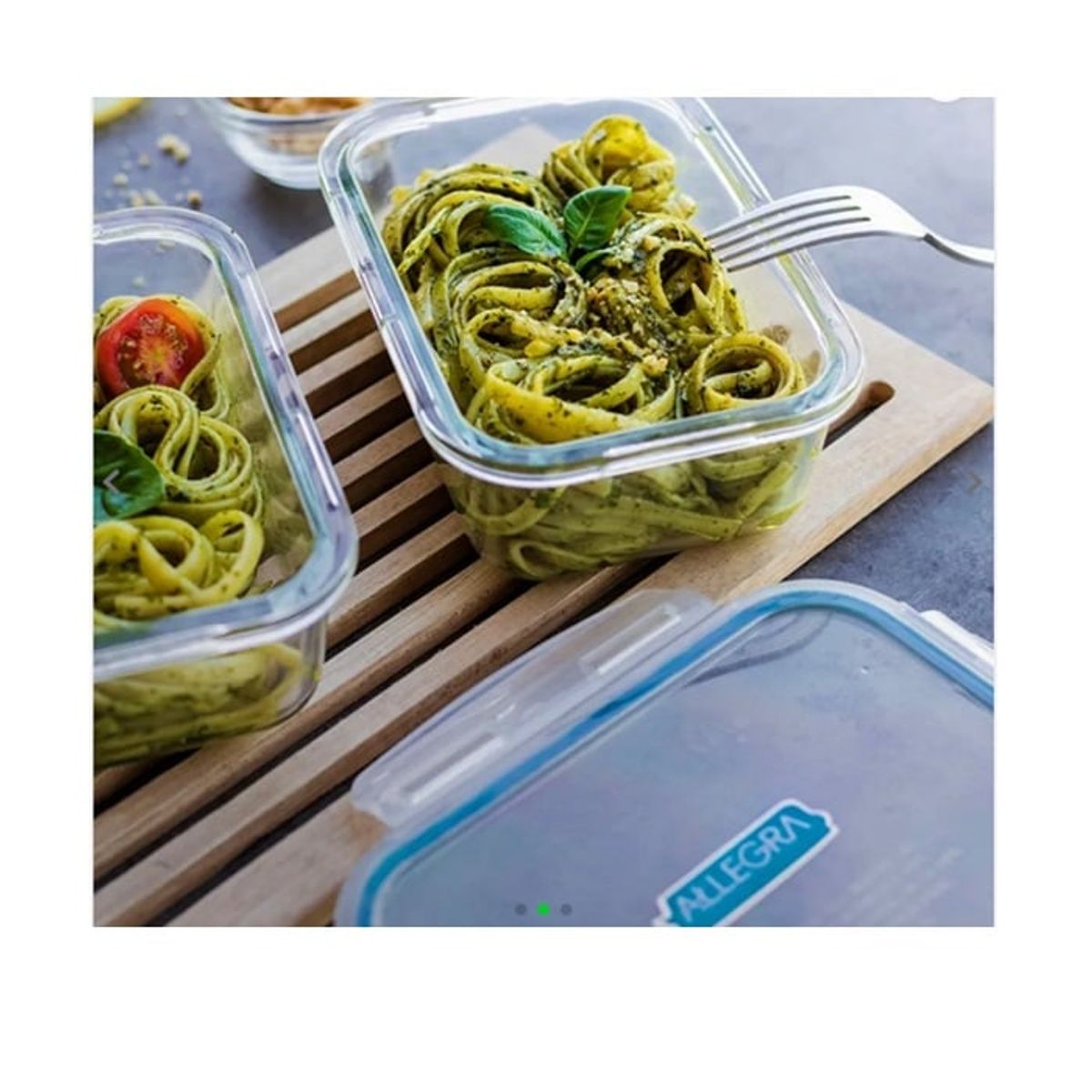 ALLEGRA - Contenedor Hermético Rectangular De 750ml