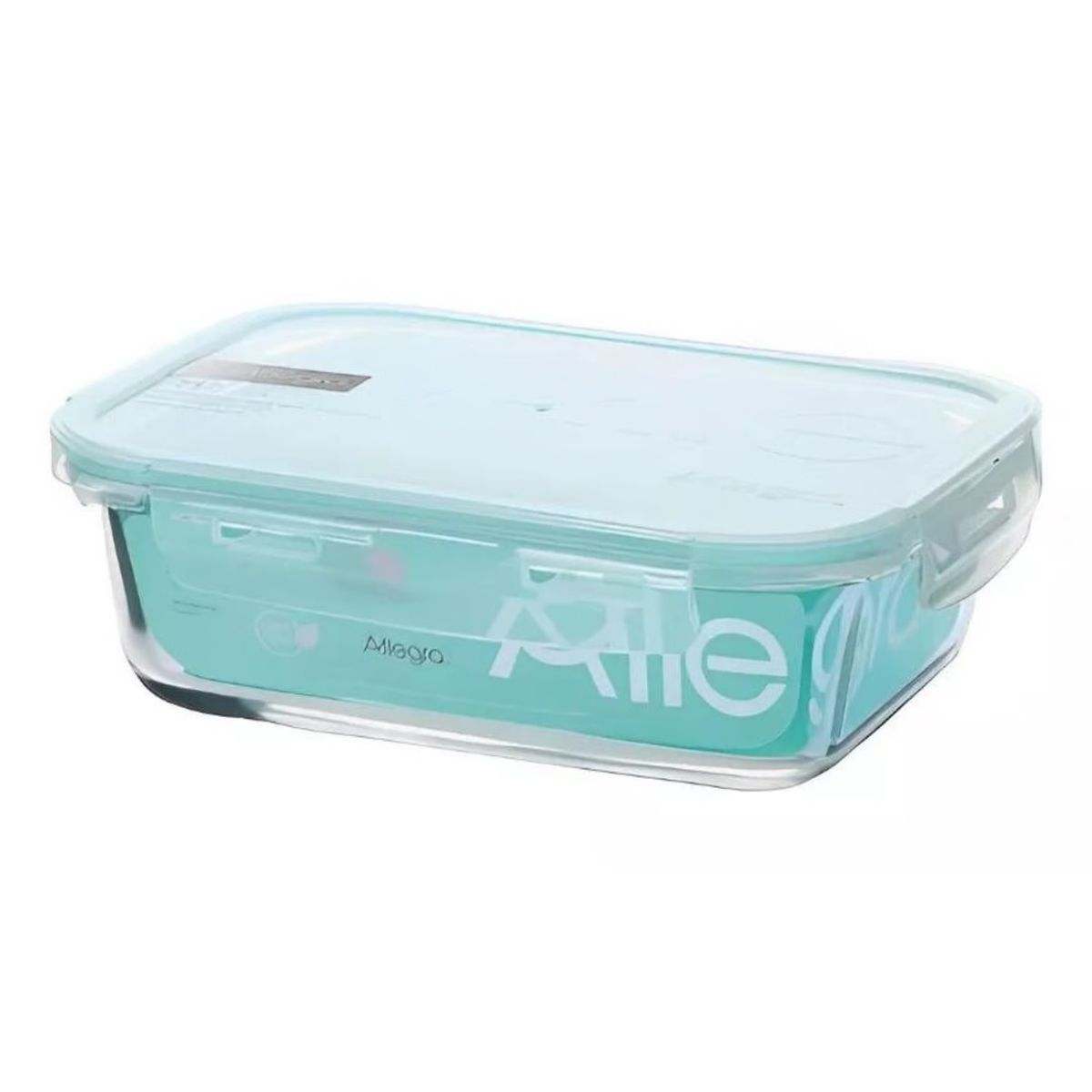 ALLEGRA - Contenedor Hermético Rectangular De 1500ml