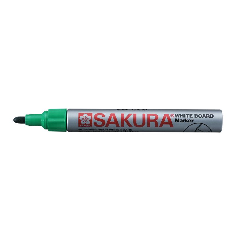 SAKURA - Plumon de Pizarra Punta Redonda Recargable Sakura 20mm Verde