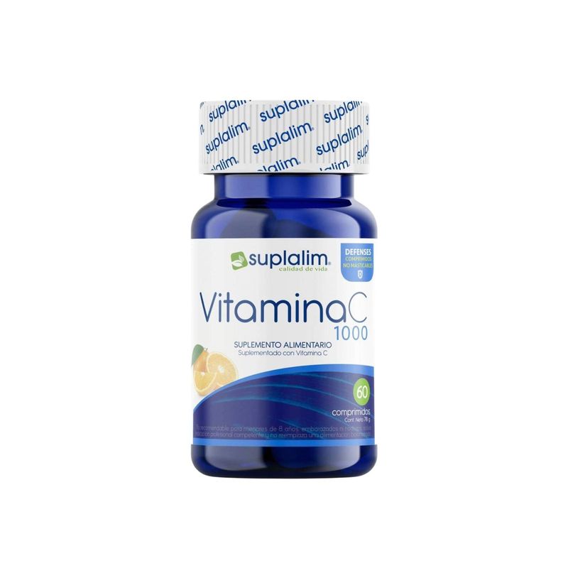 SUPLALIM - VITAMINA C 1000MG 60 COMPRIMIDOS - SUPLALIM