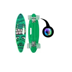 GENERICO - Skate Penny Cruiser Patineta Green Monster Ruedas Green
