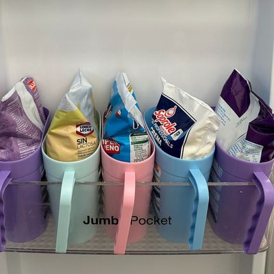 Imagen 2 del producto Porta Bolsa Sachet de Yogurt color Rosado