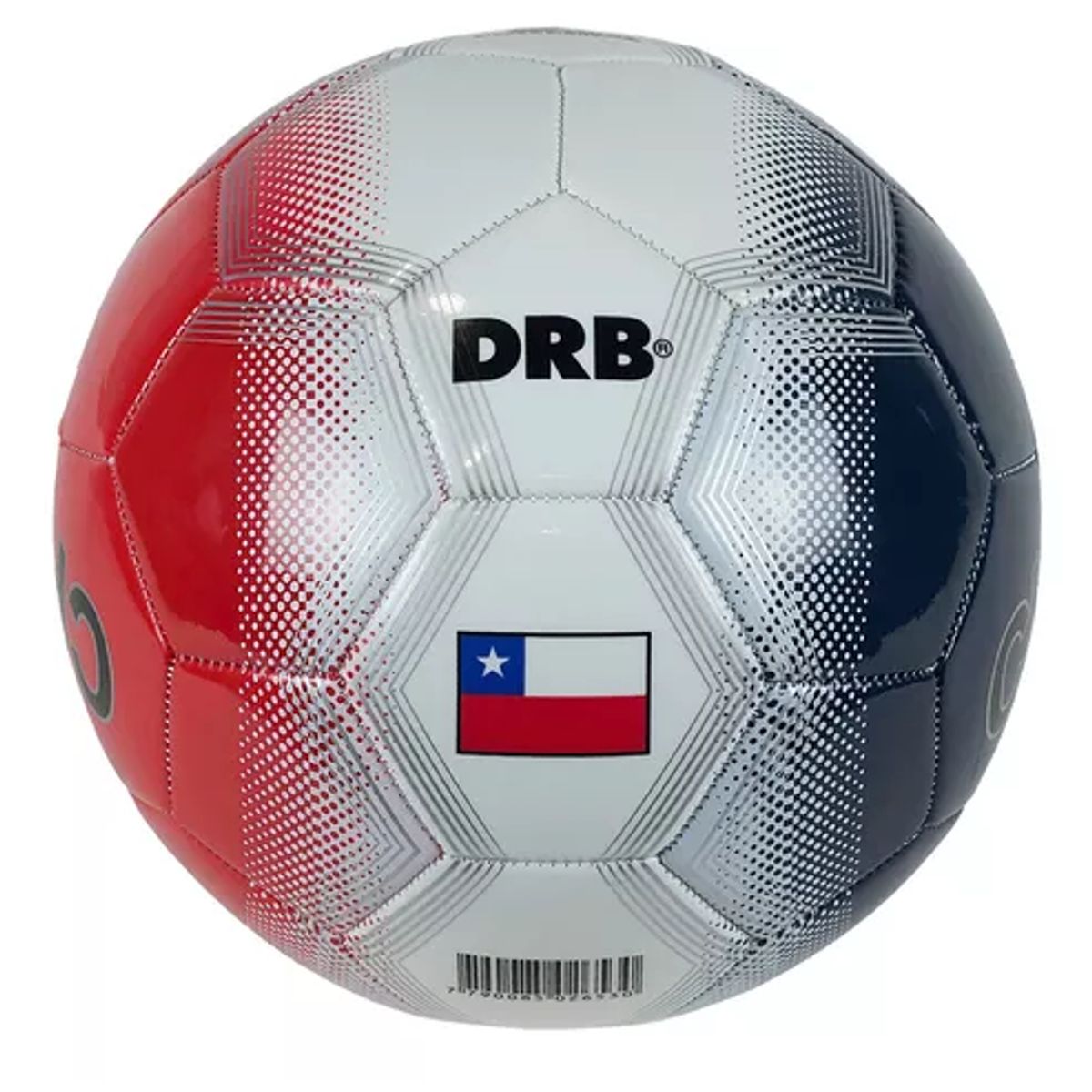 GENERICO - Balon Futbol De Chile 4 Color Blanco
