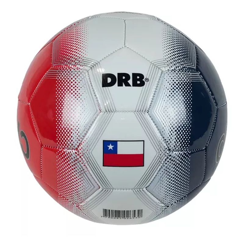 GENERICO - Balon Futbol De Chile 4 Color Blanco