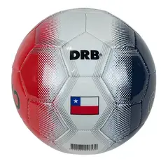 GENERICO - Balon Futbol De Chile 4 Color Blanco