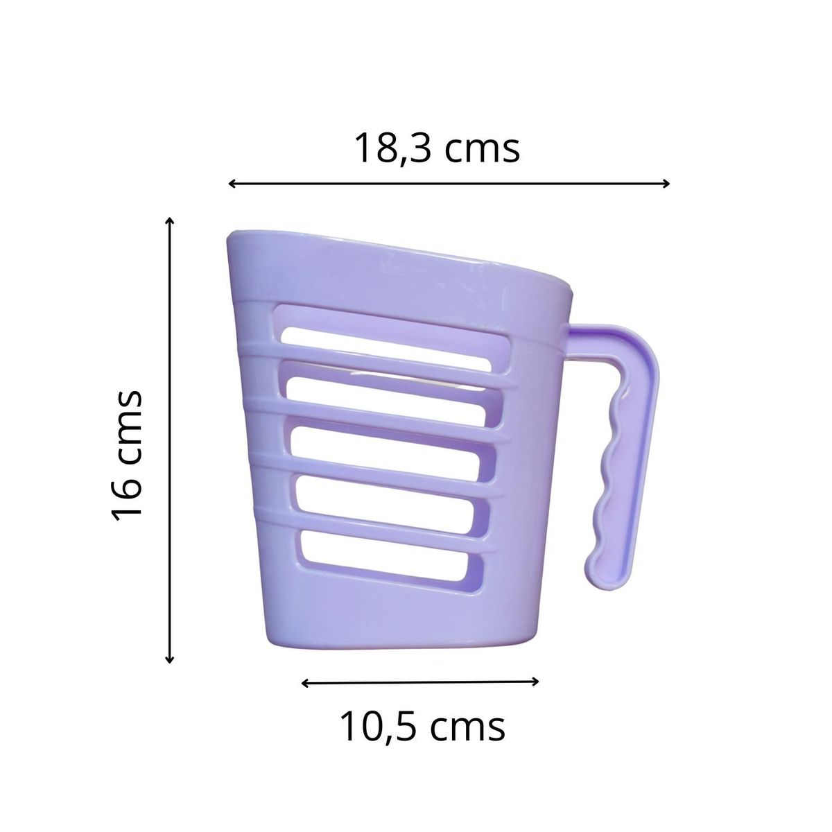 GENERICO - Porta Bolsa Sachet de Yogurt color Lila