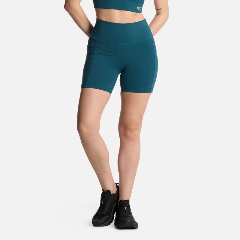 LIPPI - Calza Mujer In-Action Sport Short Leggings Petroleo Lippi