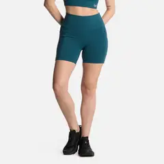 LIPPI - Calza Mujer In-Action Sport Short Leggings Petroleo