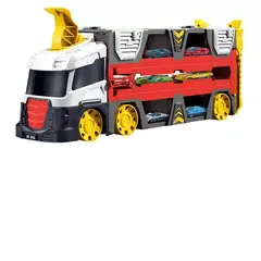 GENERICO - Camion Mega Hauler Pista Autos De Carrera Eyeccion Para Niño
