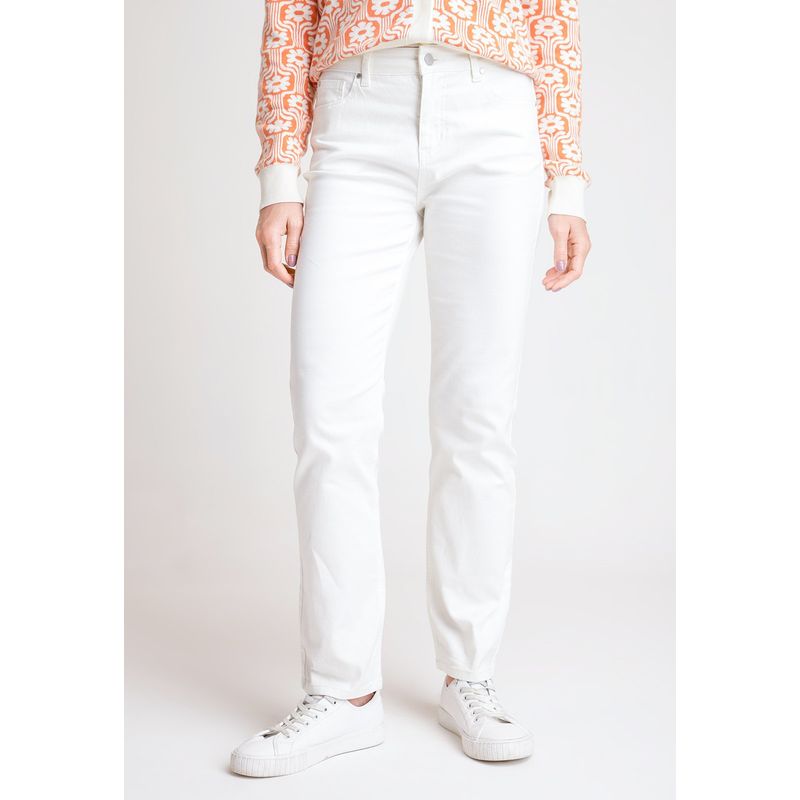 CANADIENNE - Jeans de Mujer Modelo Charlot Color Blanco