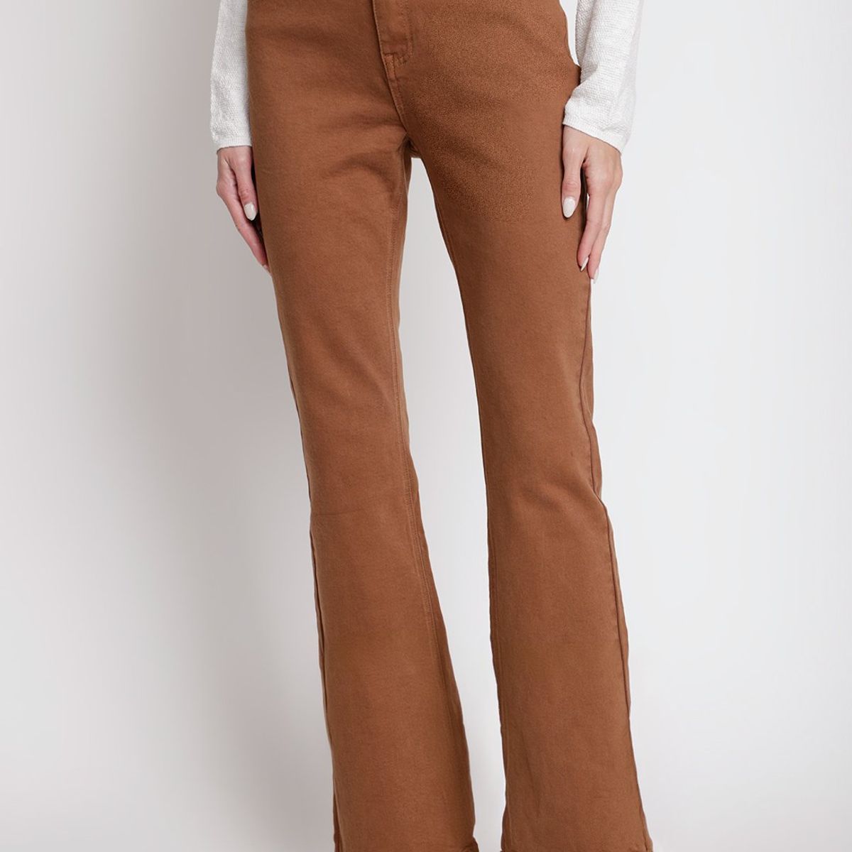 CANADIENNE - Jeans de Mujer Modelo Enebro Café