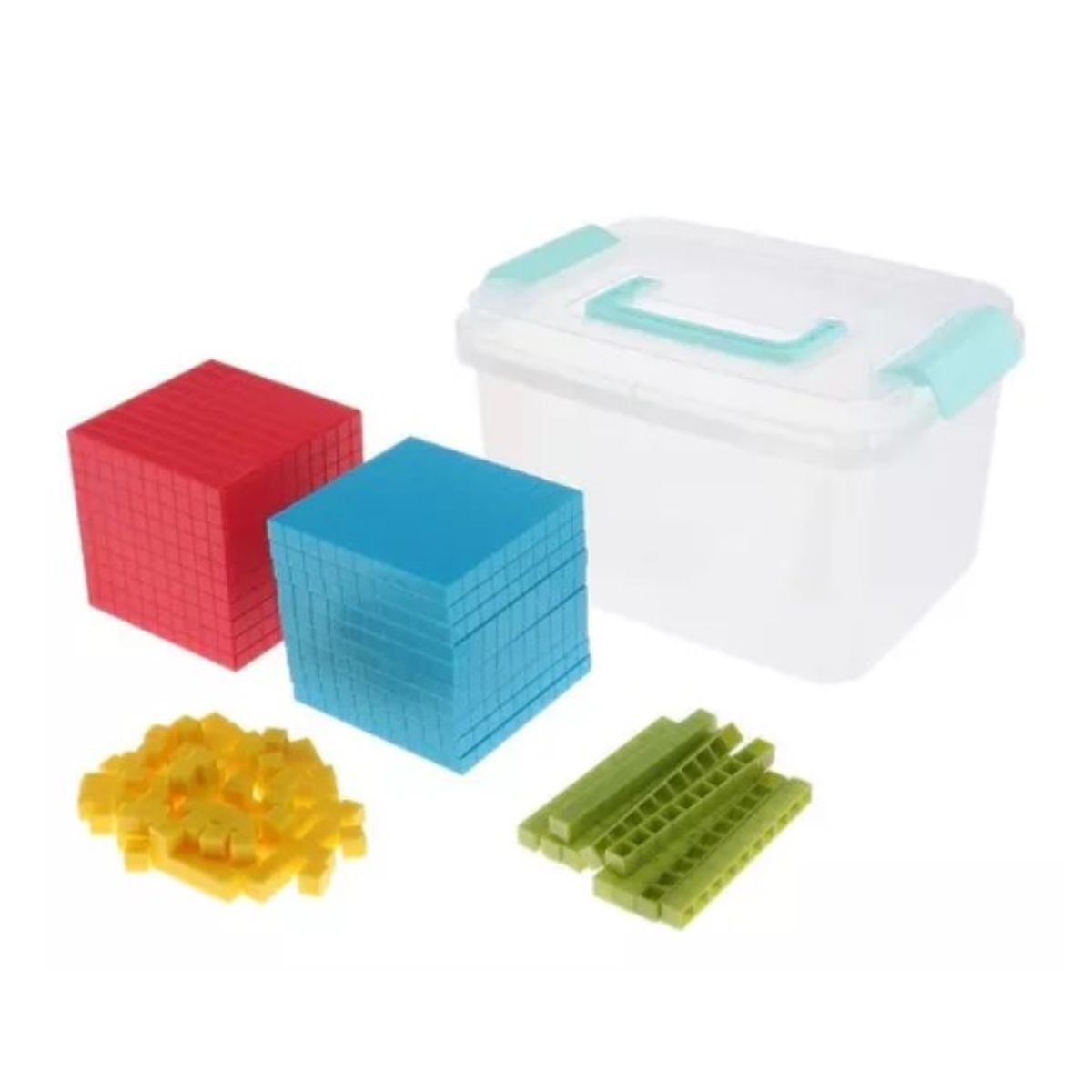 JUGUETON - Juego Didáctico Matemático Cubos Montessori