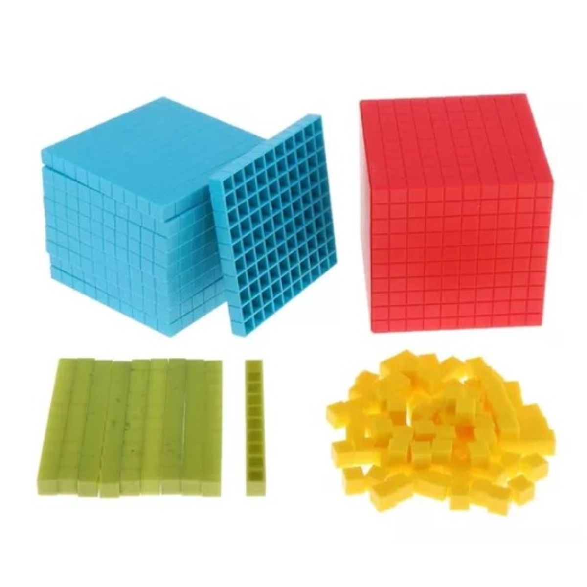 JUGUETON - Juego Didáctico Matemático Cubos Montessori