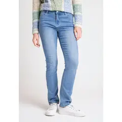 CANADIENNE - Jeans de Mujer Modelo Charlot Color Celeste