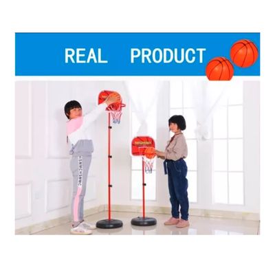 Imagen 2 del producto Aro De Básquet + Pelota+inflador+tablero+malla Ajustable