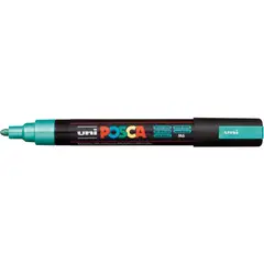 MITSUBISHI - Marcador Acrilico Posca PC-5M Verde Metalico