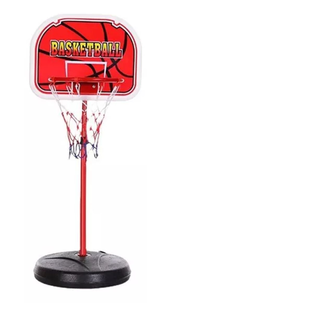 GENERICO - Aro De Básquet 4 Niveles Incluye Balón Tablero Maya Balón