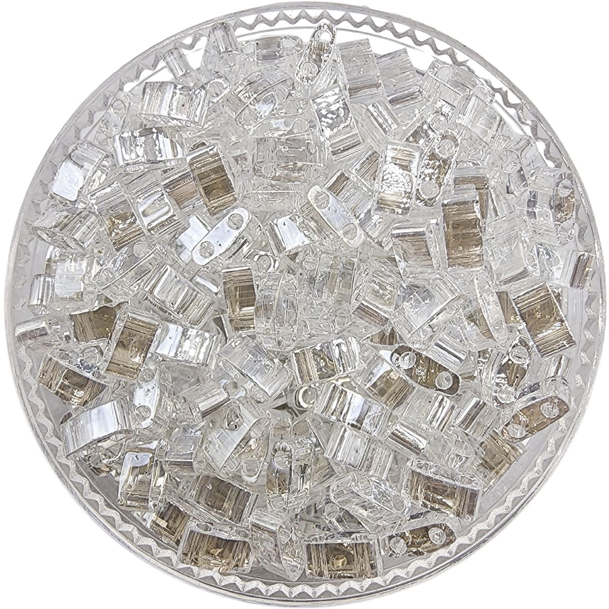 GENERICO - Medias Tilas de 2.5mm Miyuki 10gr - Multicolor