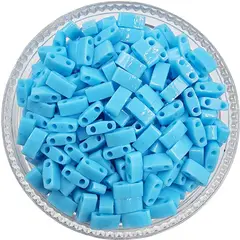 GENERICO - Medias Tilas de 2.5mm Miyuki 10gr - Azul