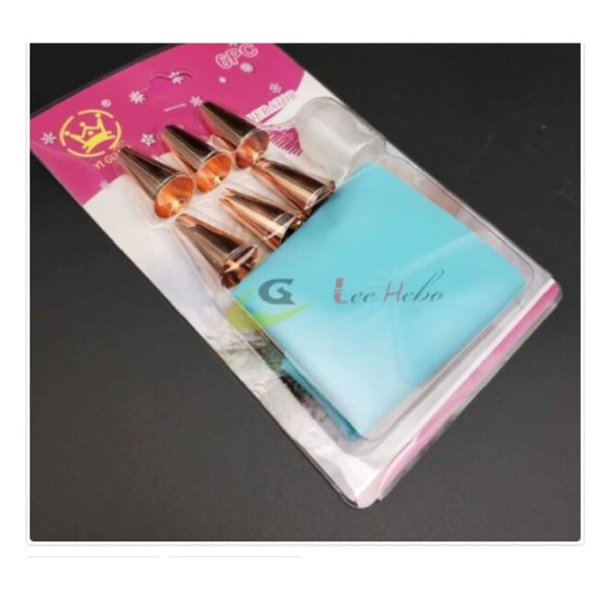 GENERICO - Decorador De Pastel 8Pcs Boquillas De Reposteria Manga