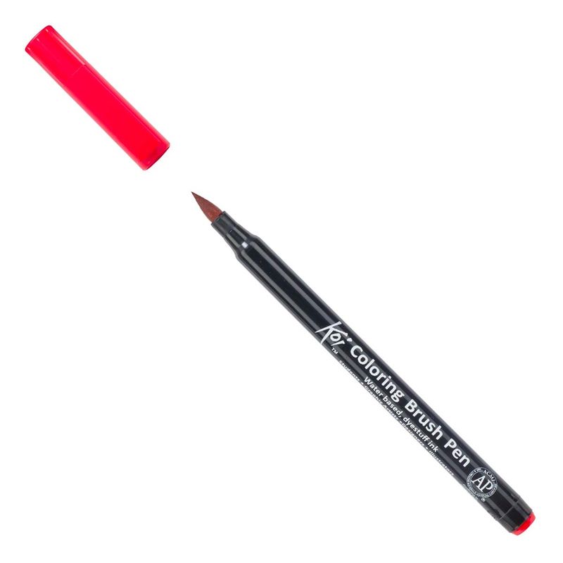 SAKURA - Koi Colouring Brush Pen Sakura color 19 Rojo