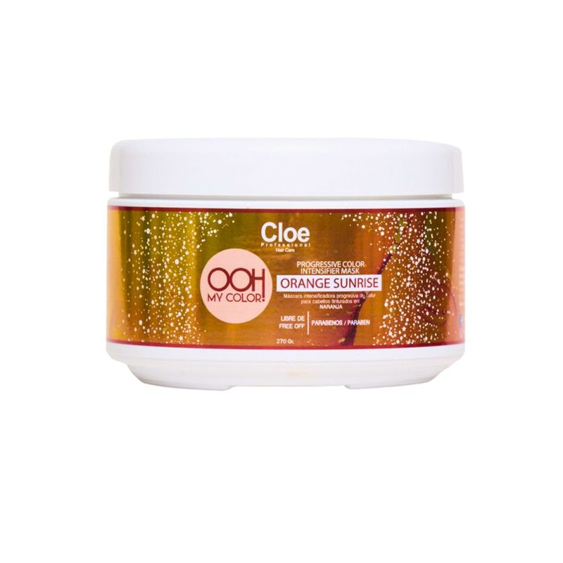 CLOE - Mascara Cloe Orange Sunrise Progresiva del Color 270g Restaura Brillo