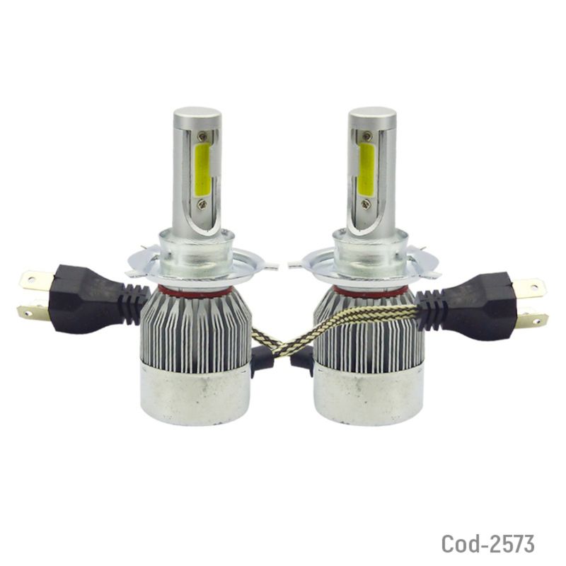 OEM - AMPOLLETA KIT LED H-4 MODC6 36W 3800LM CON VENTILADOR