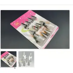 GENERICO - Decorador De Pastel 14Pcs Boquillas