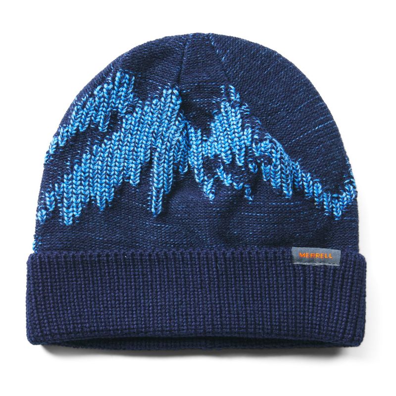 MERRELL - Gorro Unisex Moutain Embroidery Beanie Azul MERRELL