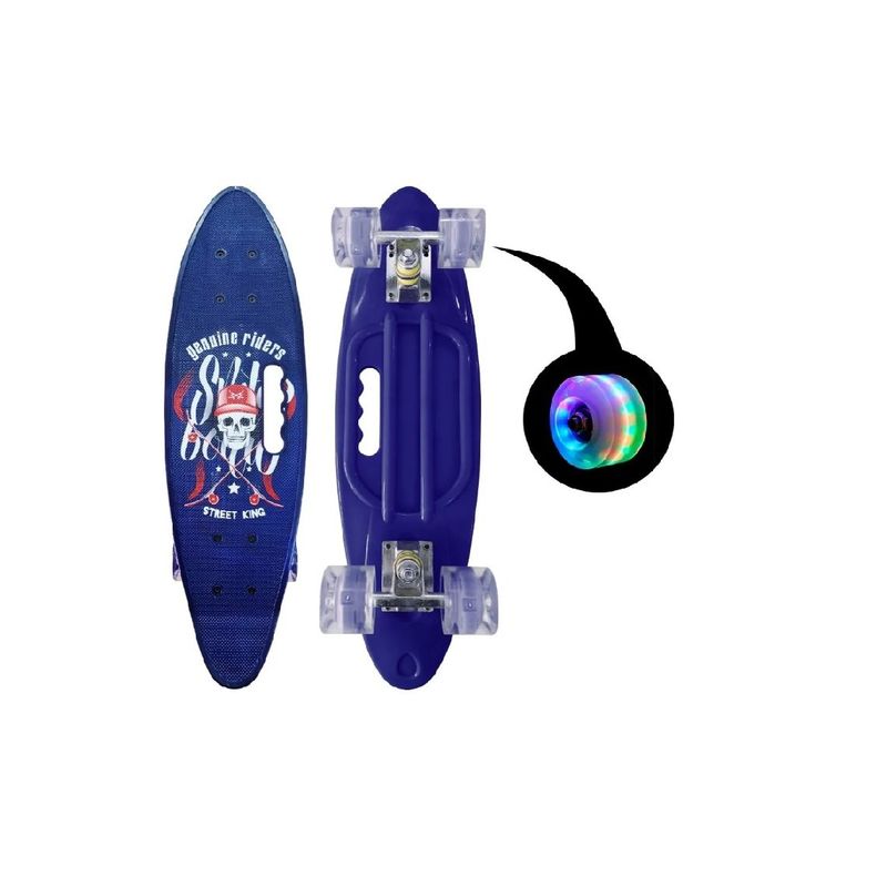 GENERICO - Skate Penny Cruiser Patineta Street King Ruedas Morado