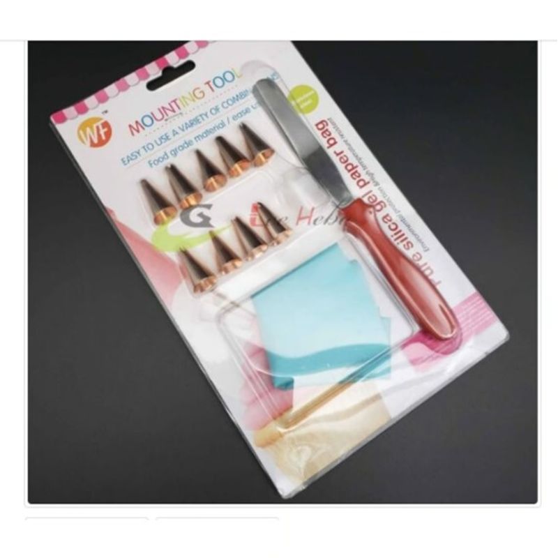 GENERICO - Decorador Manga De Pastel 12Pcs Boquillas Espatula