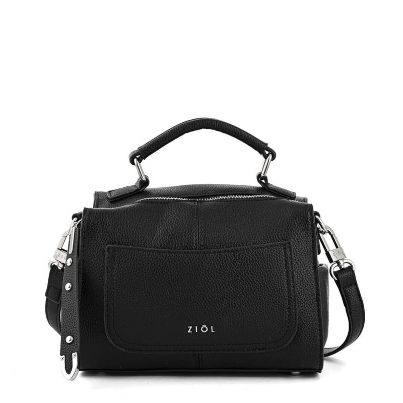 ZIOL - Cartera bandolera mediana hela negro