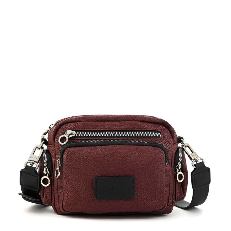 ZIOL - Cartera bandolera mediana danuk burdeo